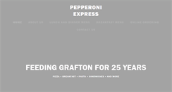 Desktop Screenshot of pepperoni-express.com